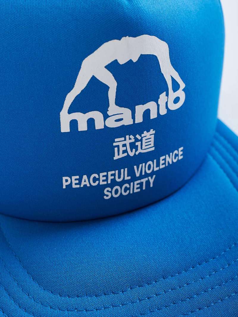MANTO kapelo trucker society 2- blue